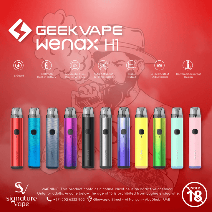 Geek Vape Wenax H1 UAE - signature vape