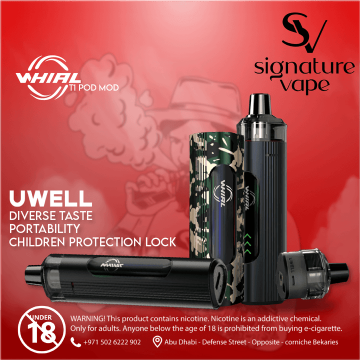 UWELL WHIRL T1 POD UAE - signature vape